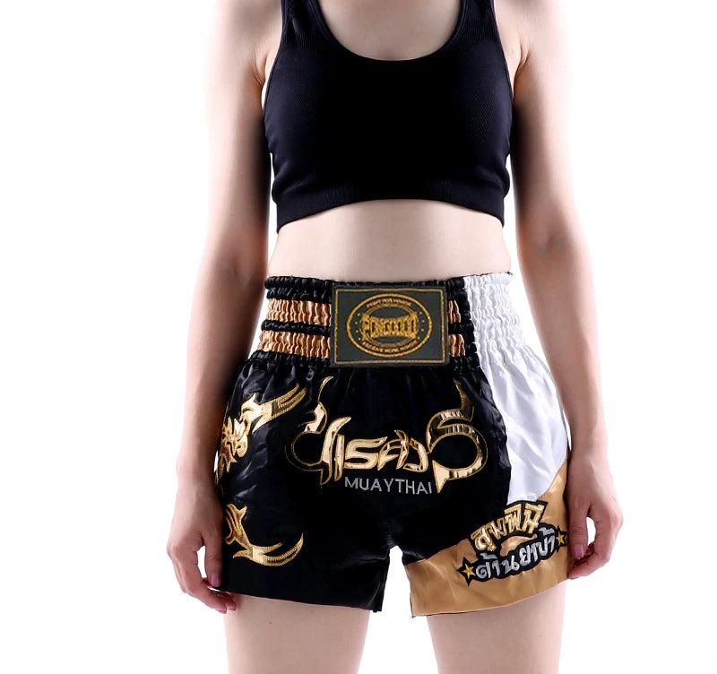 Shorts de Muay Thaï-H/F