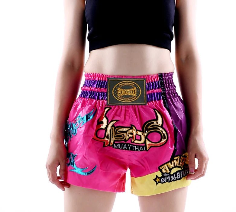 Shorts de Muay Thaï-H/F