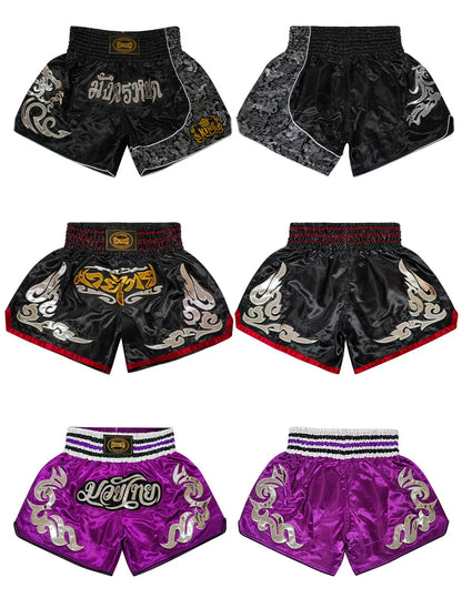 Shorts de Muay Thaï-H/F
