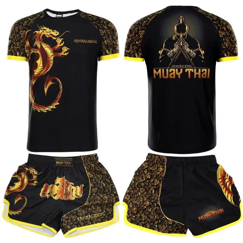 Ensemble assortis. Training Sleeve Muay Thai Boxing Martial Arts Series Set