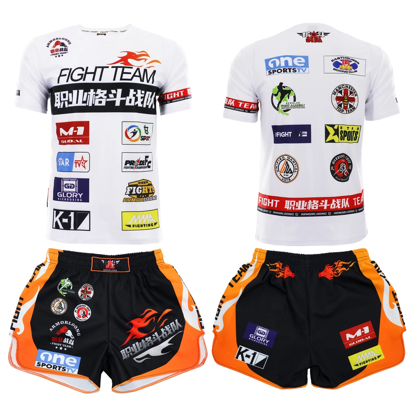 Ensemble assortis. Training Sleeve Muay Thai Boxing Martial Arts Series Set