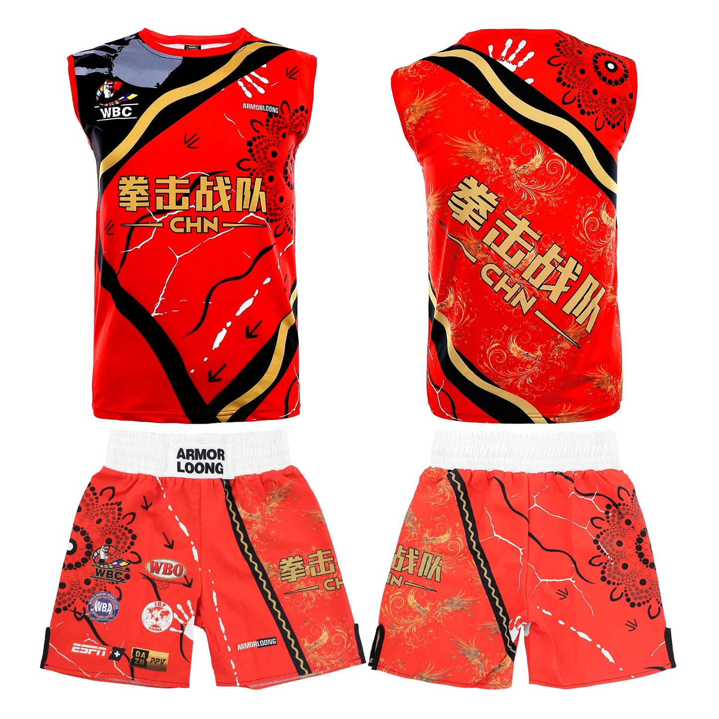 Ensemble assortis. Training Sleeve Muay Thai Boxing Martial Arts Series Set
