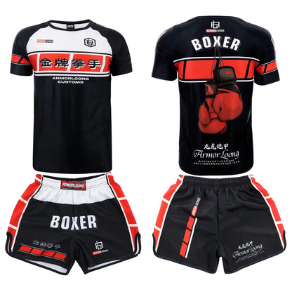 Ensemble assortis. Training Sleeve Muay Thai Boxing Martial Arts Series Set
