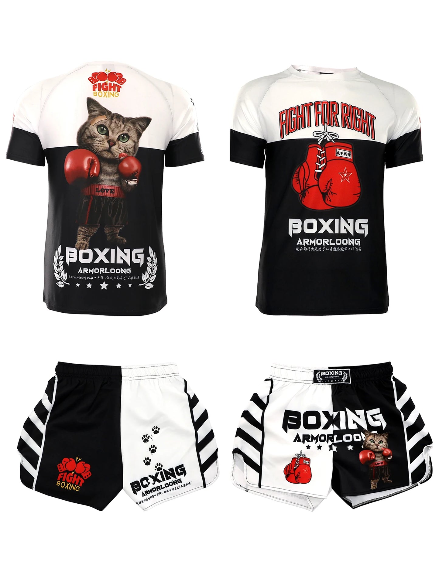 Ensemble assortis. Training Sleeve Muay Thai Boxing Martial Arts Series Set