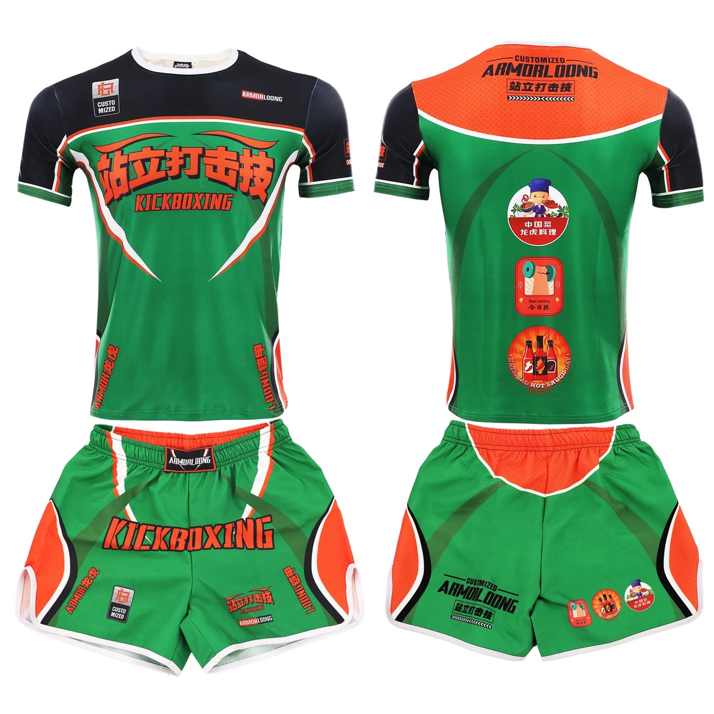 Ensemble assortis. Training Sleeve Muay Thai Boxing Martial Arts Series Set