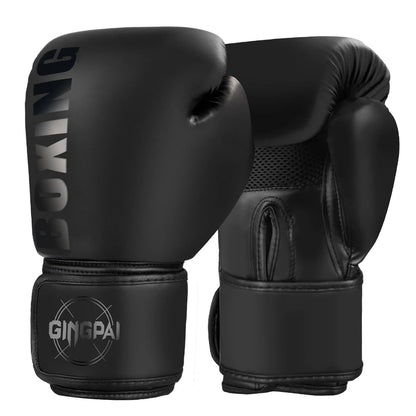 Gants de boxe/kickboxing/muaythai Qualité Standard 6/8/10/12oz Adult Women Men