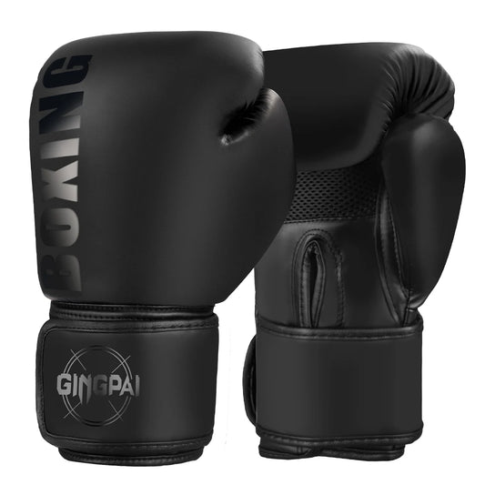 Gants de boxe/kickboxing/muaythai Qualité Standard 6/8/10/12oz Adult Women Men