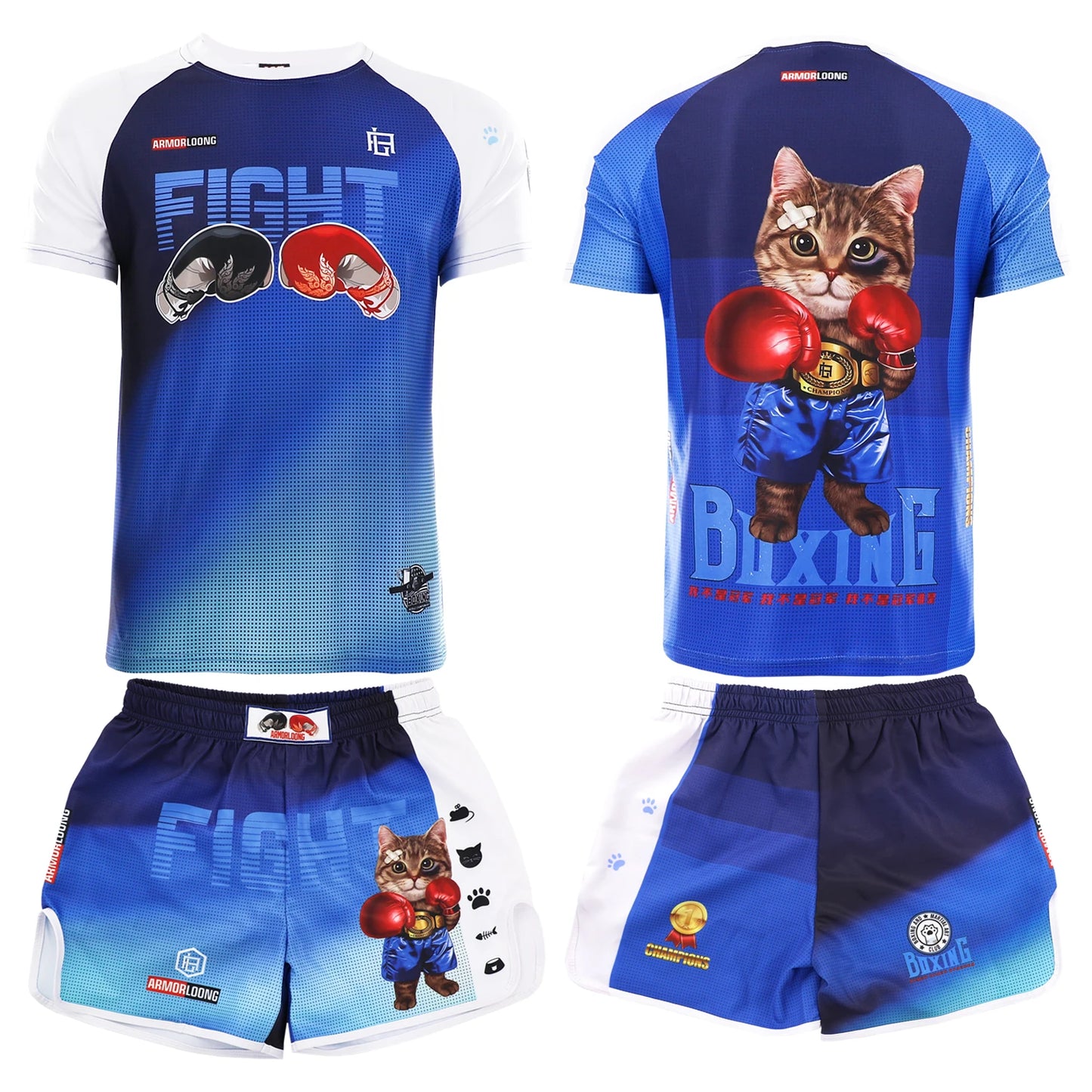 Ensemble assortis. Training Sleeve Muay Thai Boxing Martial Arts Series Set